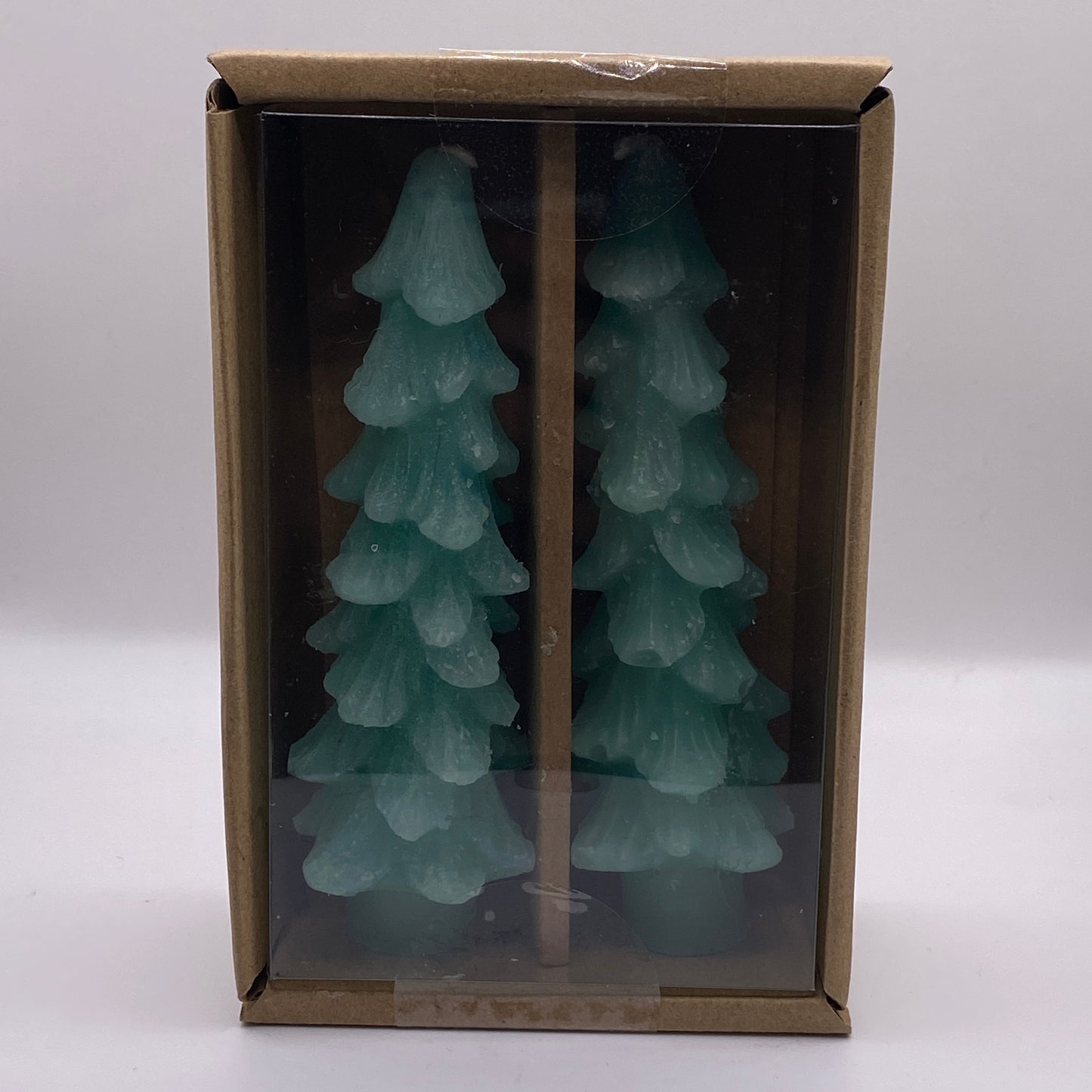 Candle Set | 5" Pine Tree X2 5" - AQUA #XS4571