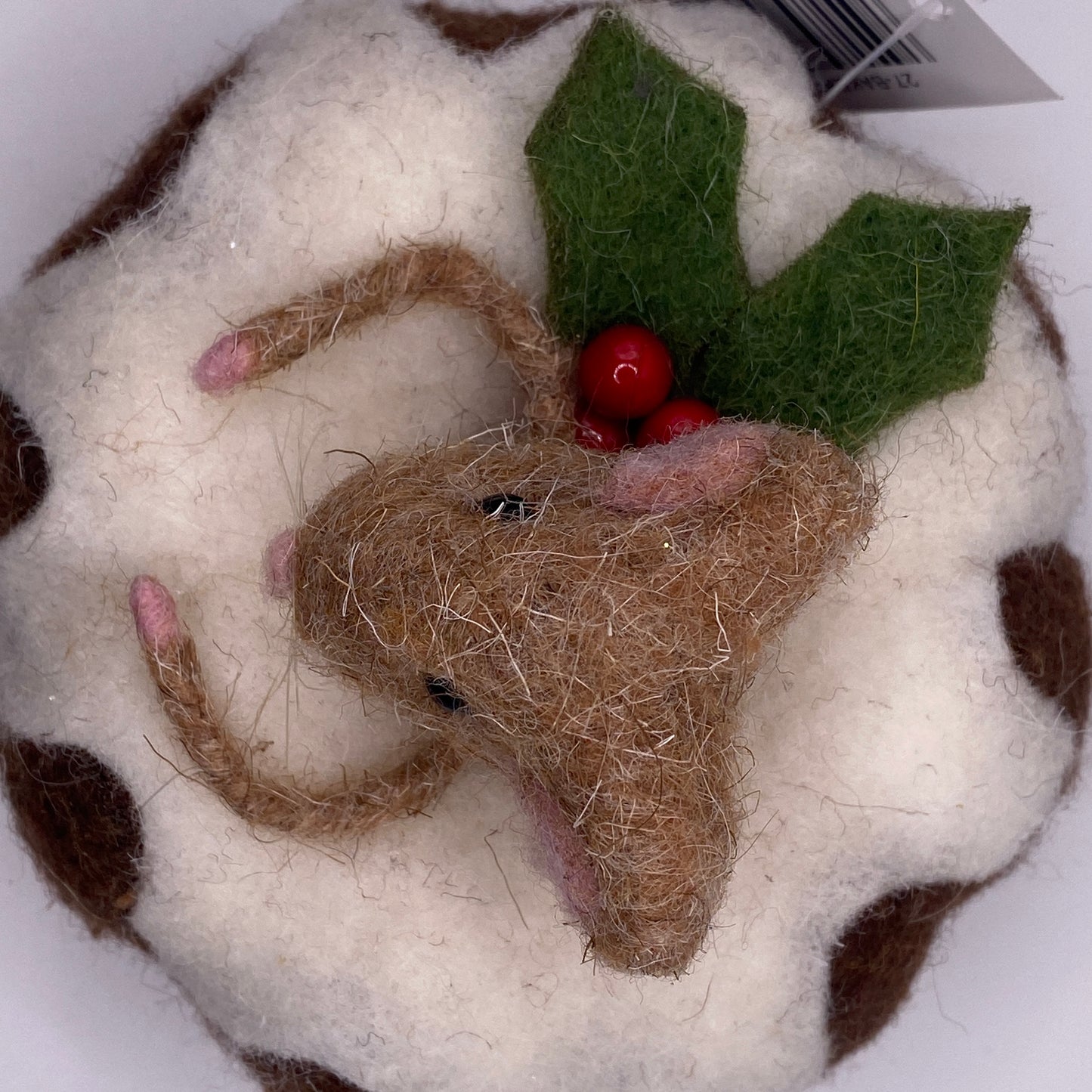 Felt Decor | Mouse in Bundt Cake #27-BAKERY-877