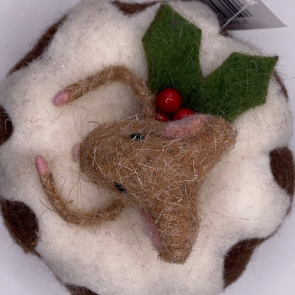 Felt Decor | Mouse in Bundt Cake #27-BAKERY-877