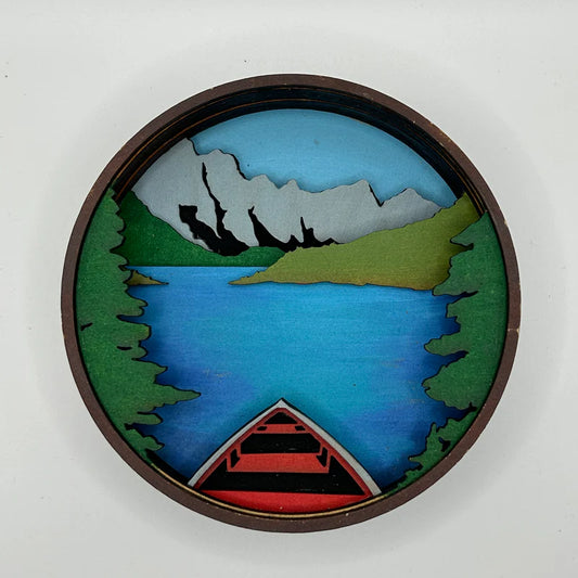 Craft Kit | DIY Shadow Box - PEACEFUL PADDLE #SB0050