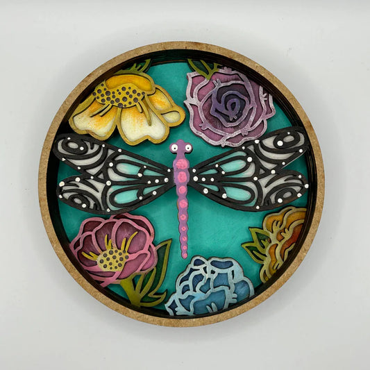 Craft Kit | DIY Shadow Box - DRAGONFLY #SB0006