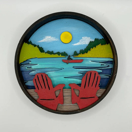 Craft Kit | DIY Shadow Box - LAKE LIFE #SB0047