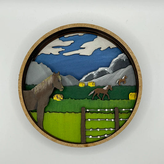 Craft Kit | DIY Shadow Box - HORSE #SB0003