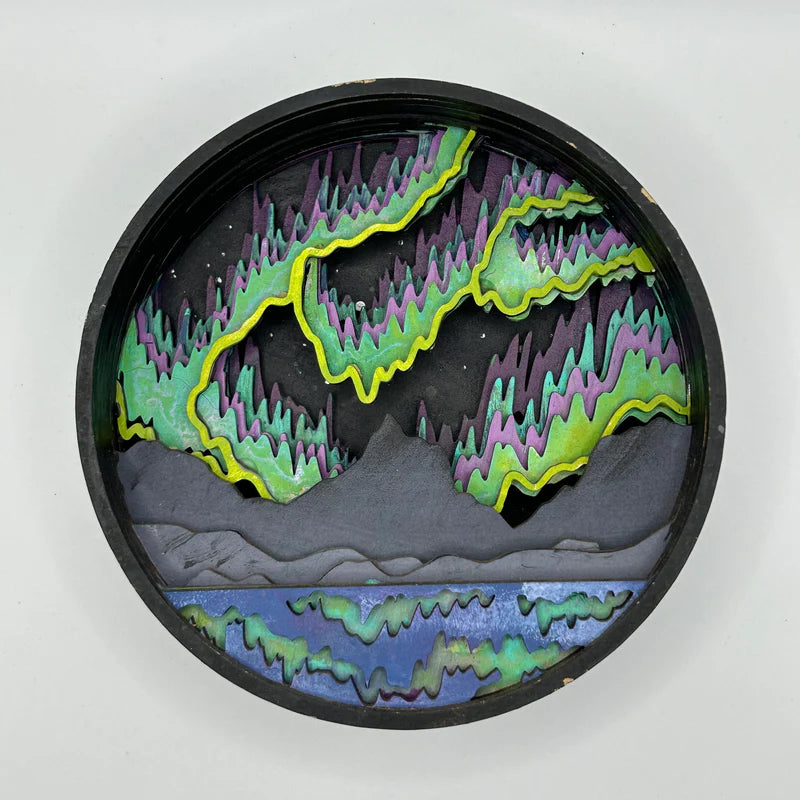 Craft Kit | DIY Shadow Box - NORTHERN LIGHTS #SB0027