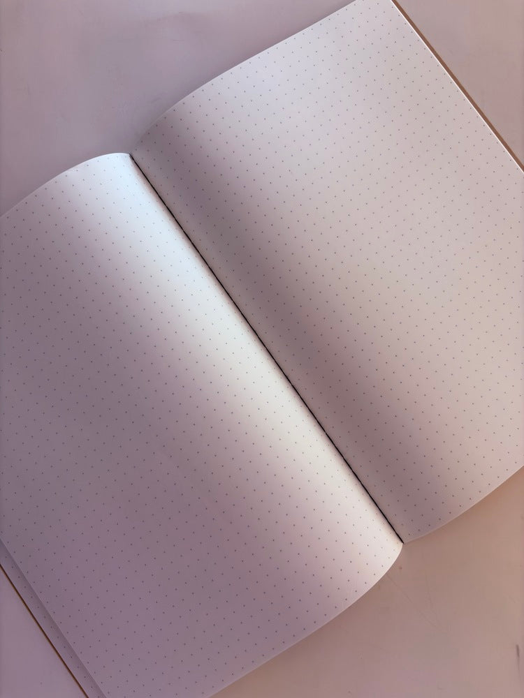 TOMOE RIVER NOTEBOOK/ STITCHED | A5 DOT #SRS-A5M-DW