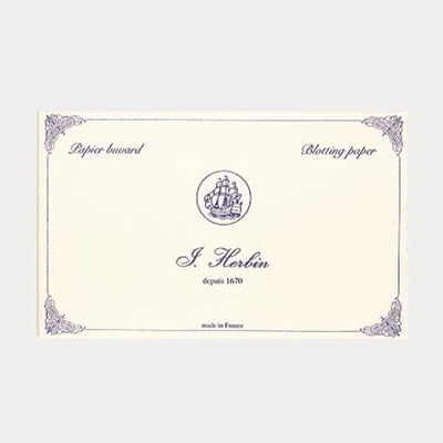 Pen Accessory | Blotting Paper Pad (10 sheets) - WHITE #25500T