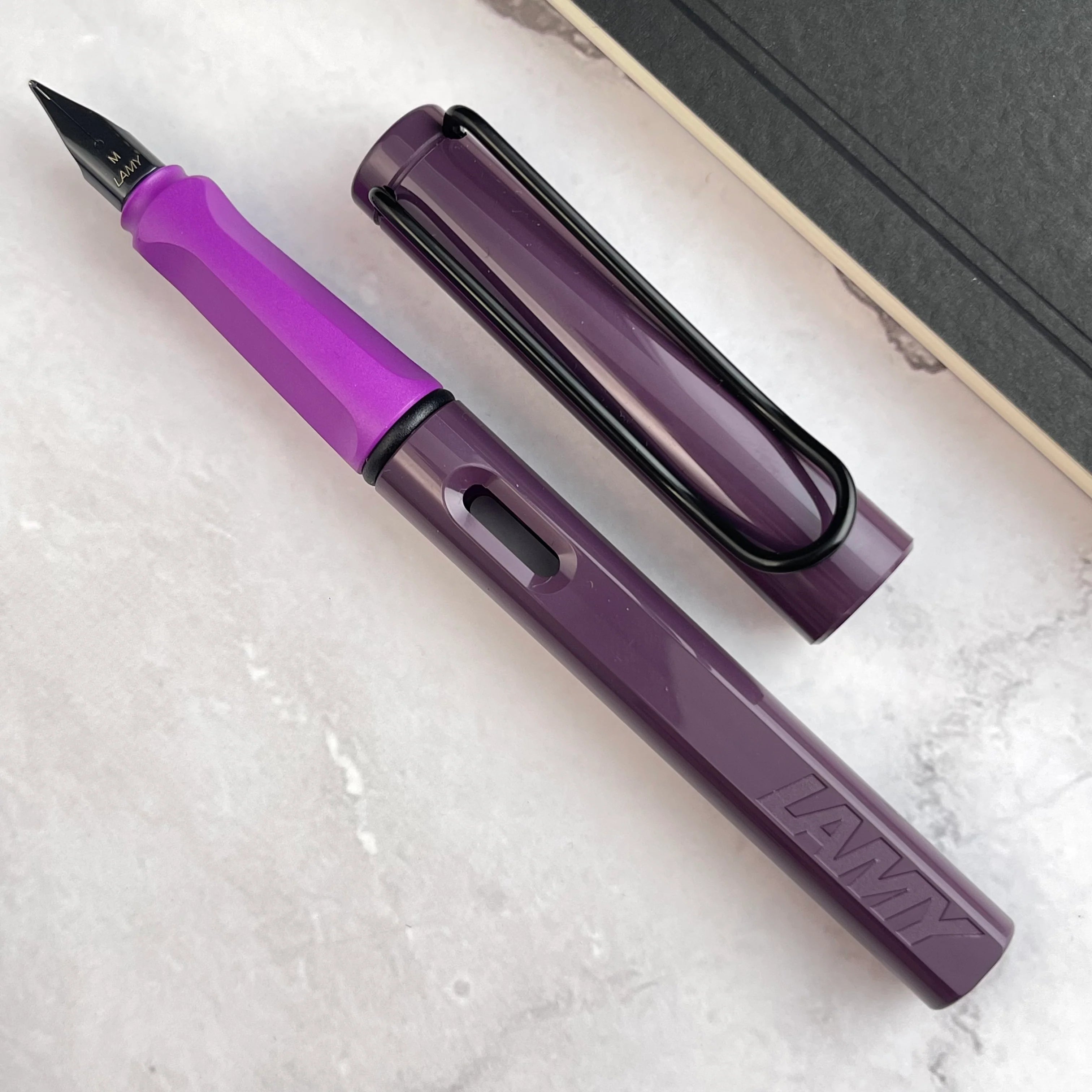 Safari | Kewi Fountain Pen (Medium) - VIOLET BLACKBERRY #L0D8M