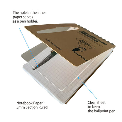 Notebook | Scribble Memo Note + Pen Set - TERRY #ME7-TR