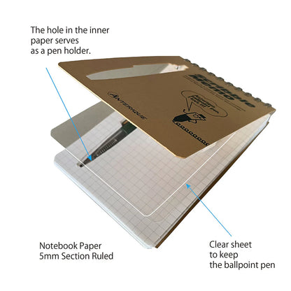 Notebook | Scribble Memo Note + Pen Set - ANNE #ME7-TR