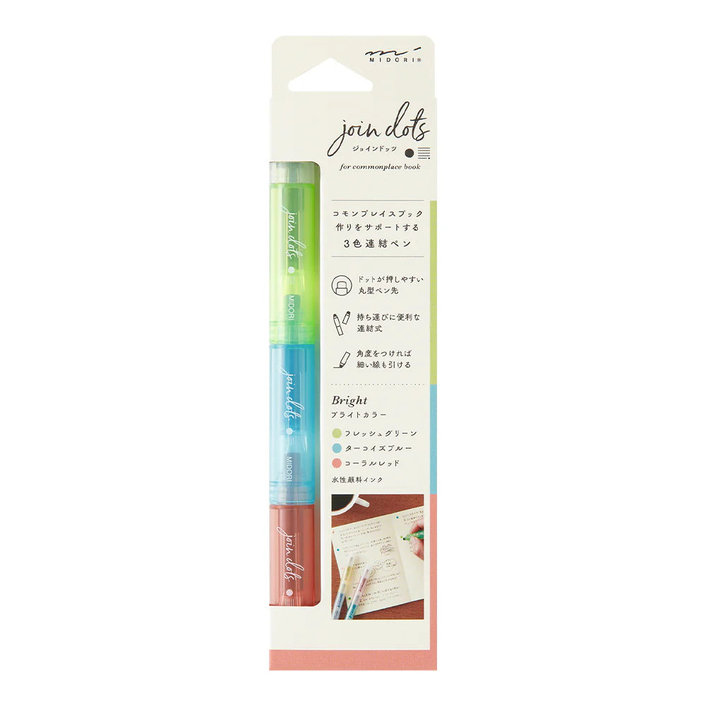 Felt Tip Pen | Join Dots Connecting Marker  - BRIGHT #38135-006
