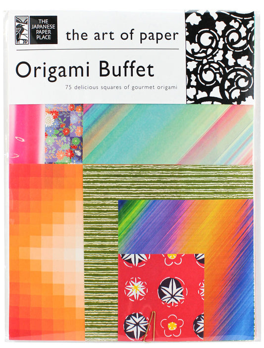 Assort. Paper |  Origami Buffet - 75 Assorted Squares #ORI12669