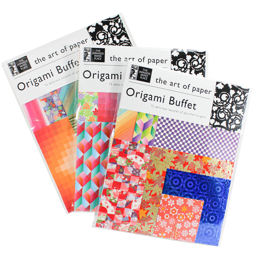 Assort. Paper |  Origami Buffet - 75 Assorted Squares #ORI12669