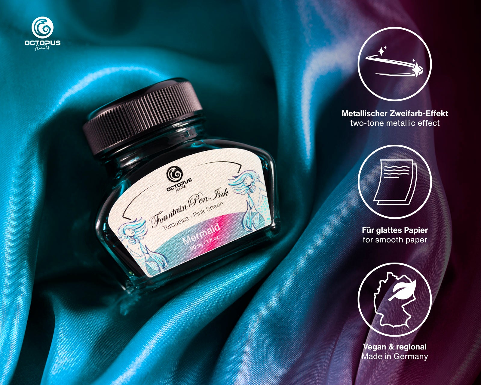 Ink Bottle | 30mL - MERMAID