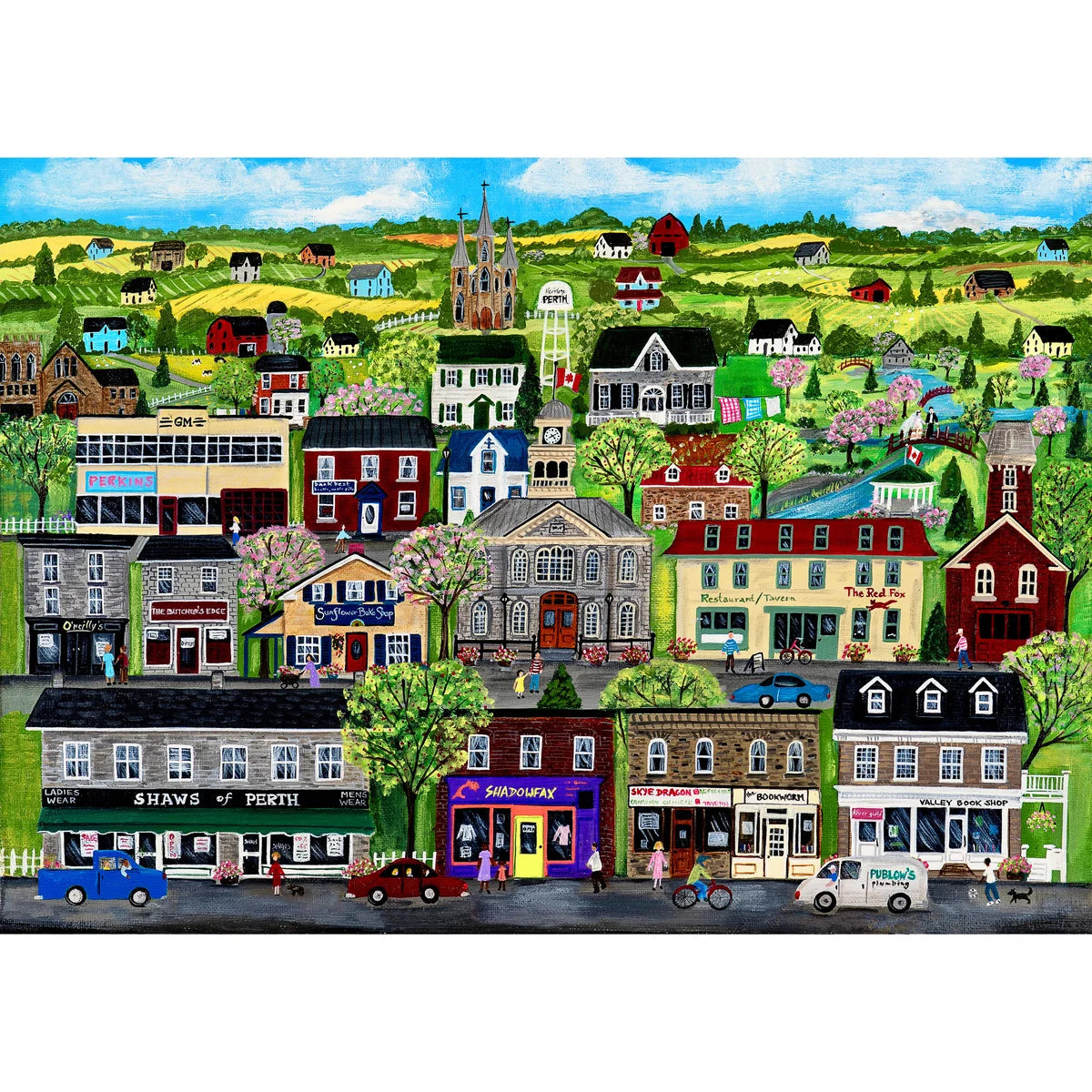 Alice Hinther Puzzle 1000 pièces « Perth » #15-102
