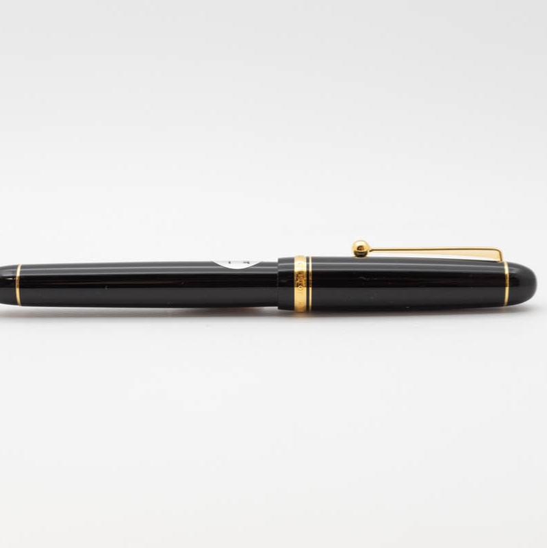 Fountain Pen | Custom 74 with Gold (Extra Fine) - BLACK #74-BKEF