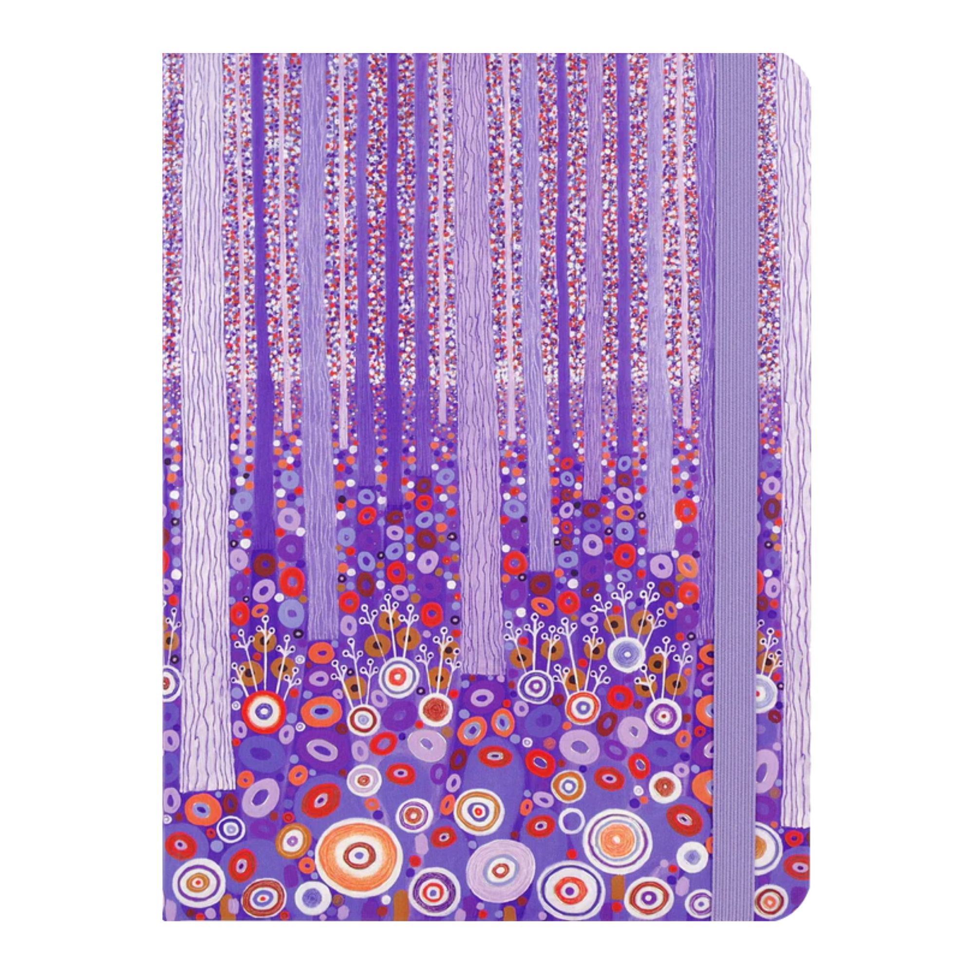 Lined Journal | Medium - PURPLE FOREST #337719-2