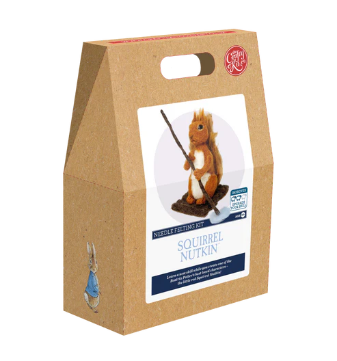 Beatrix Potter | Felting - SQUIRREL NUTKIN #CKC-BEATRIX-014