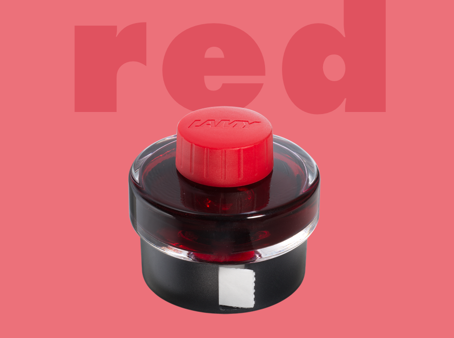 Bottled Ink (50 mL) | Lamy T52 - RED #LT52RD