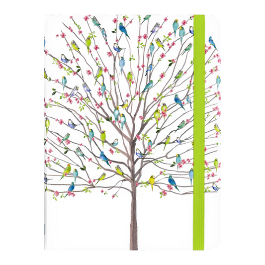 Lined Journal | Medium - TREE OF BUDGIES #343048-2
