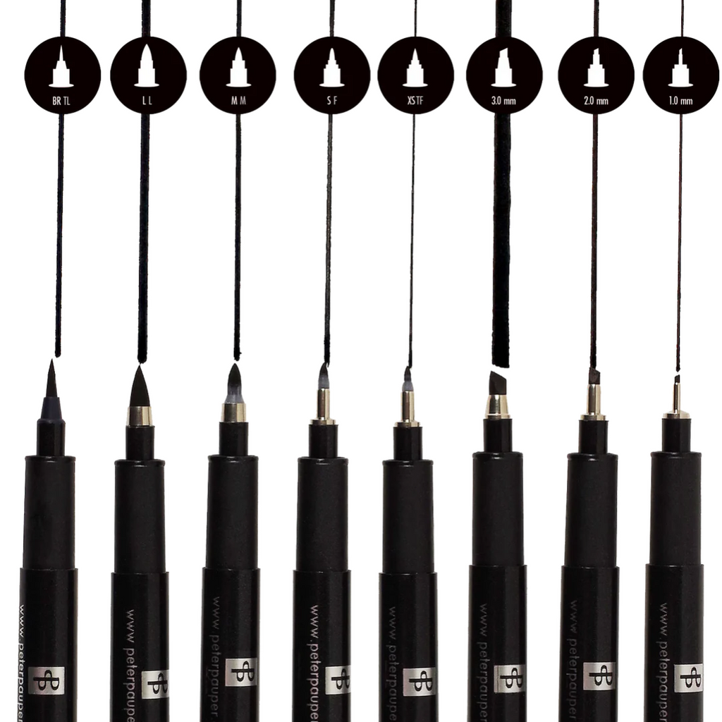 Pen Set | Hand Lettering - Set of 8 #338501-2