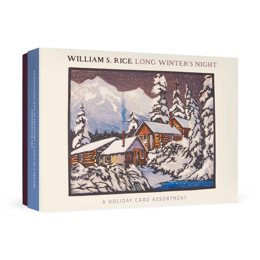 Boxed Christmas Cards | William S. Rice - LONG WINTER'S NIGHT