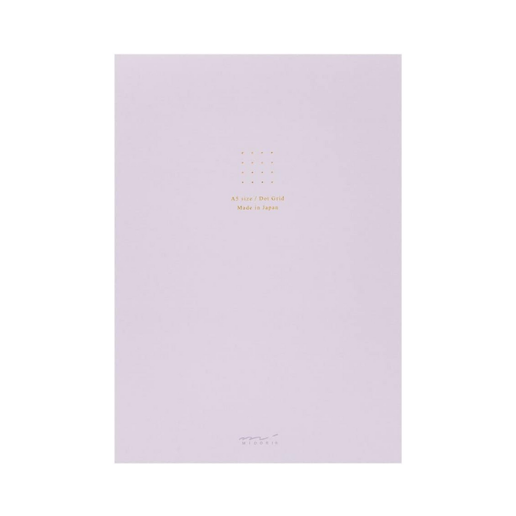 Dot Grid Notepad | A5 Coloured Paper - PURPLE #15341-006