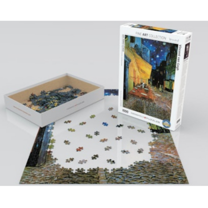 Puzzle 1000 PC | Vincent Van Gogh: Café Terrace #6000-2143