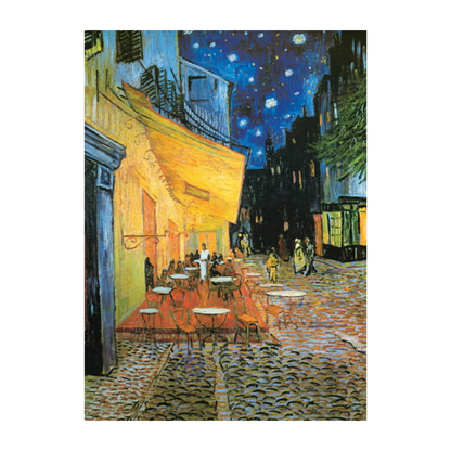 Puzzle 1000 PC | Vincent Van Gogh: Café Terrace #6000-2143