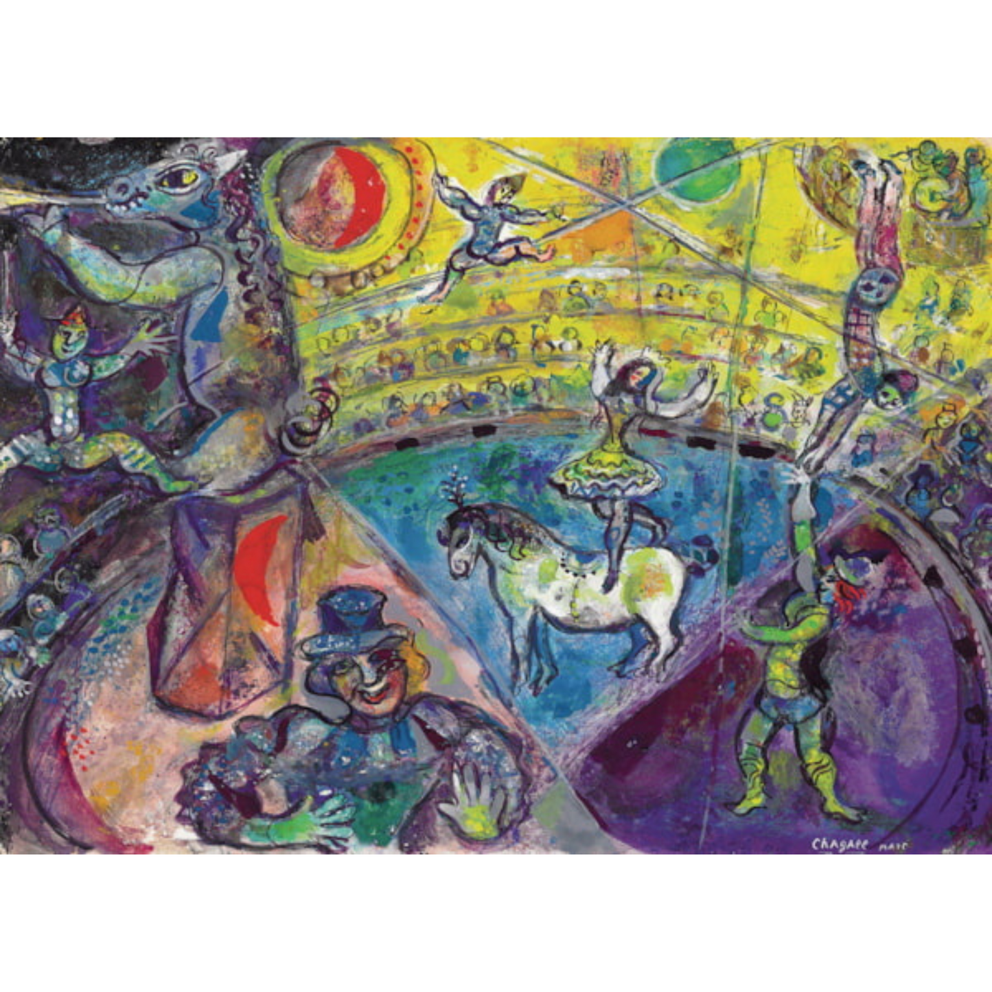 Puzzle 1000 PC | Marc Chagall: The Circus Hourse #6810-0851