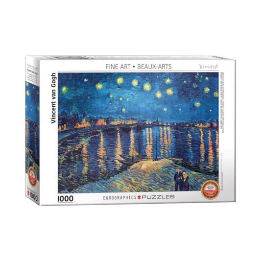 Puzzle 1000 PC | Vincent Van Gogh: Starry Night Over Rhone #6000-5708