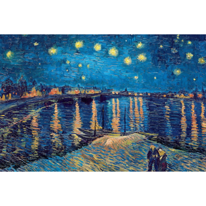 Puzzle 1000 PC | Vincent Van Gogh: Starry Night Over Rhone #6000-5708