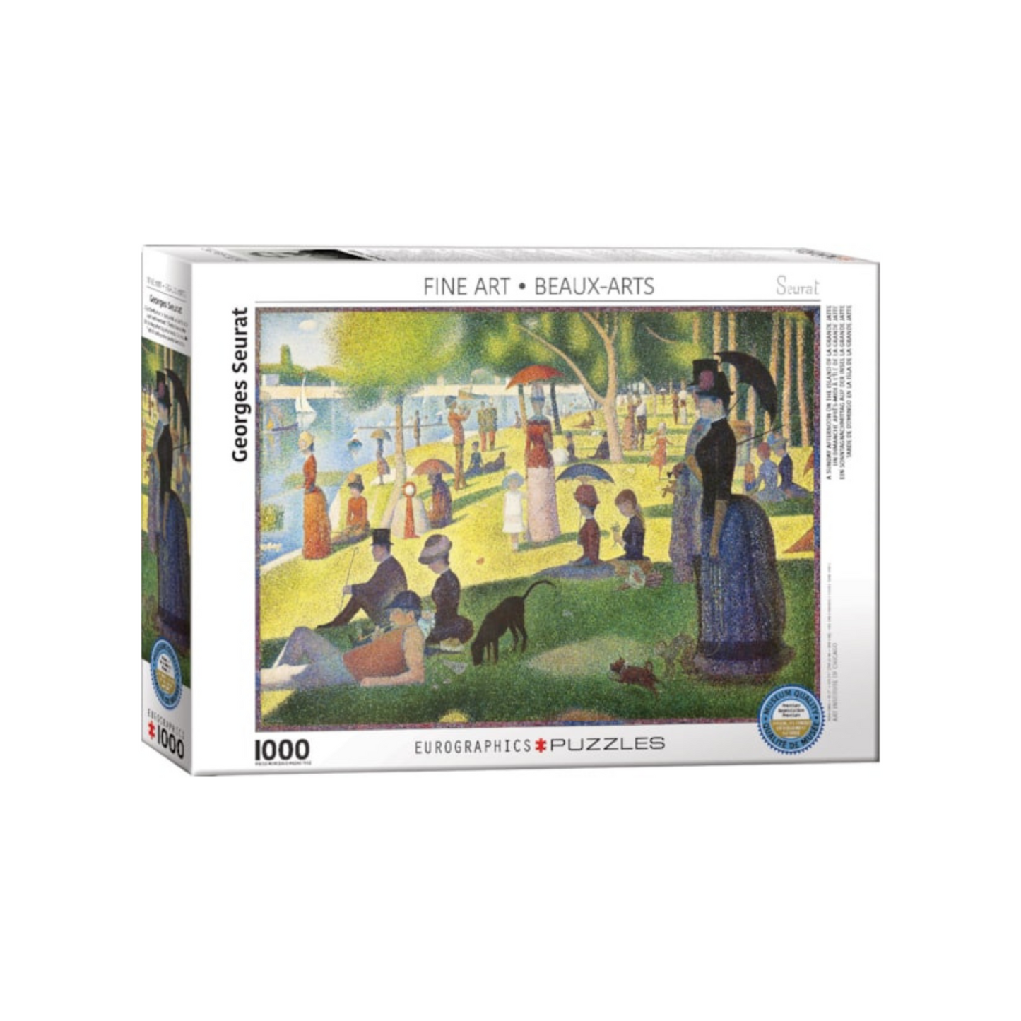 Puzzle 1000 PC | Georges Seurat: A Sunday Afternoon on the Island of La Grande Jatte #6000-5707