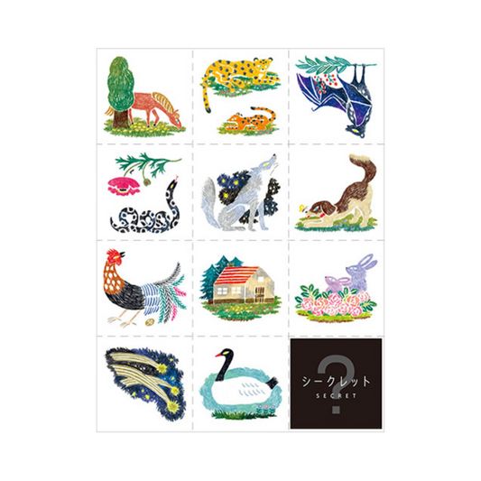 Sticker | NATURE WILD ANIMLS #LSS008