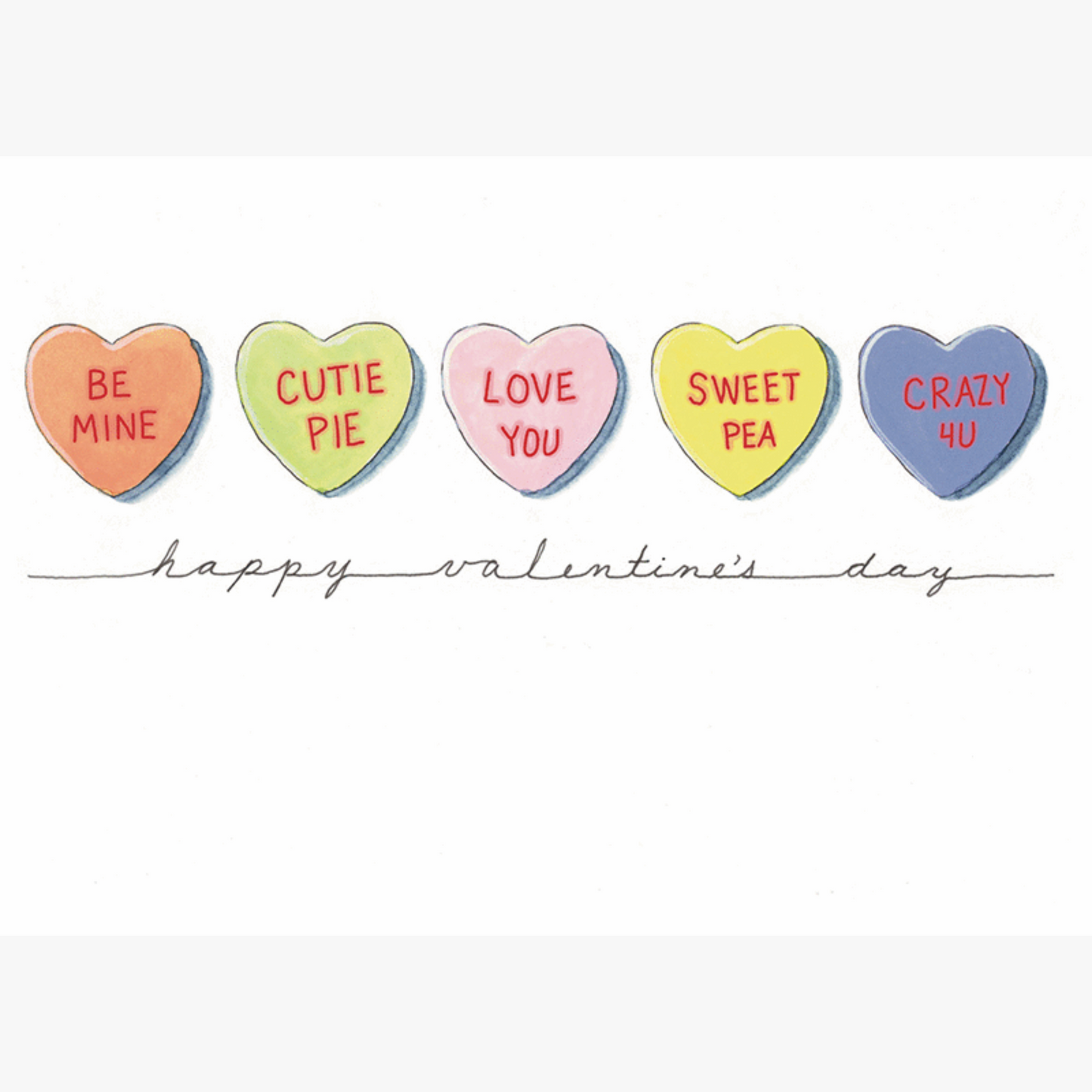 Valentine's Card | CANDY HEARTS #CBK120V