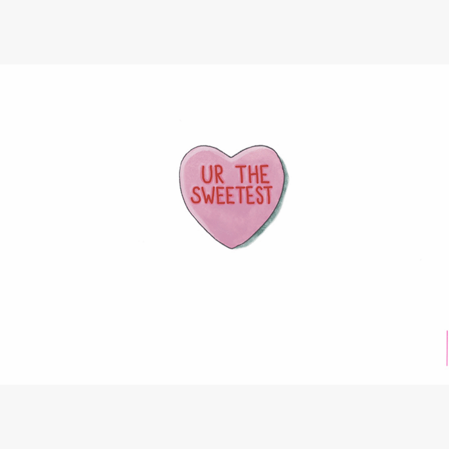 Valentine's Card | CANDY HEARTS #CBK120V