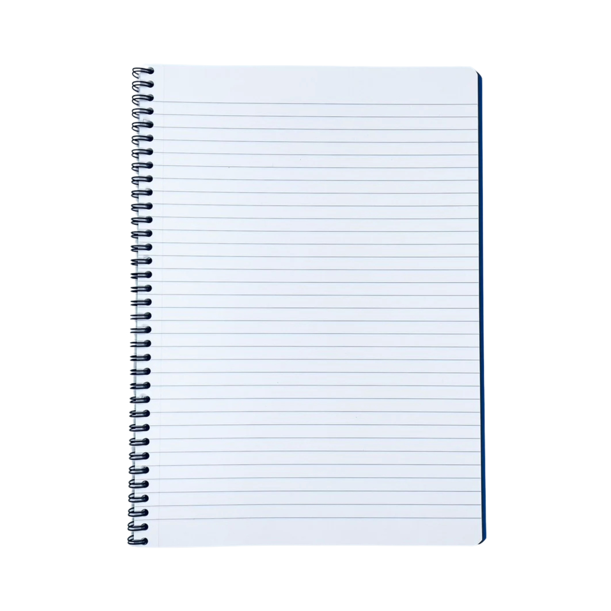 Lined Notebook | A4 Europa Coiled Notebook - RED #4868Z