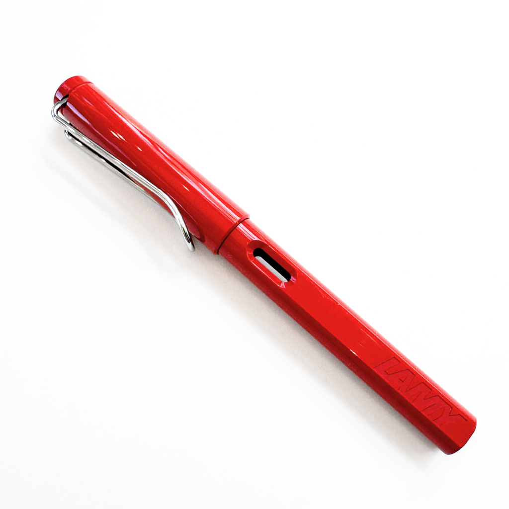 LAMY Fountain Pen | SAFARI RED | Medium Nib #L016M