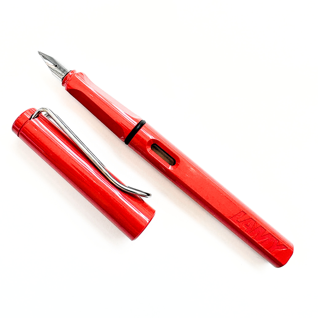 LAMY Fountain Pen | SAFARI RED | Medium Nib #L016M