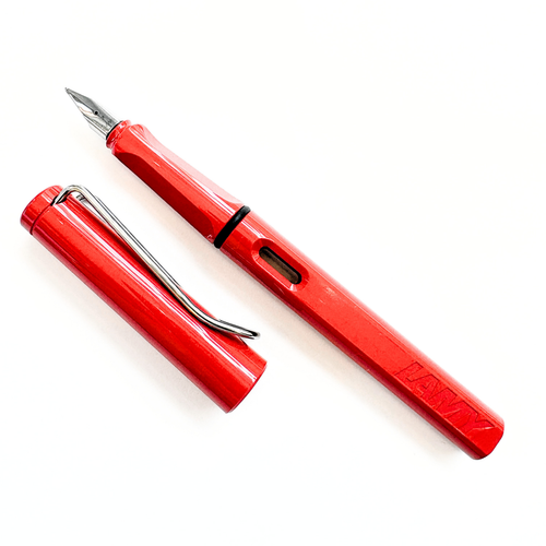 LAMY Fountain Pen | SAFARI RED | Medium Nib #L016M