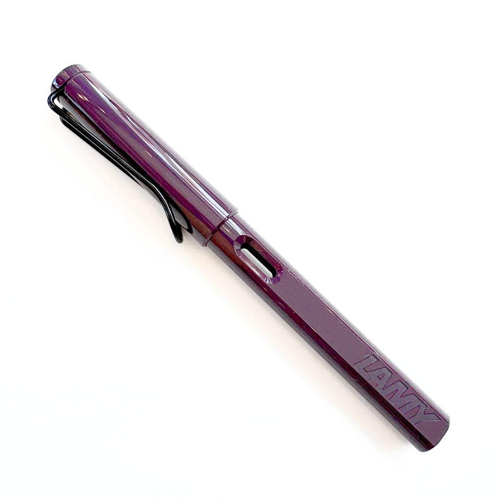 LAMY Fountain Pen | SAFARI KEWI VIOLET BLACKBERRY SHINY | Medium Nib #L0D8M