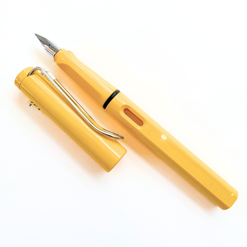 LAMY Fountain Pen | SAFARI YELLOW | Medium Nib #L018M