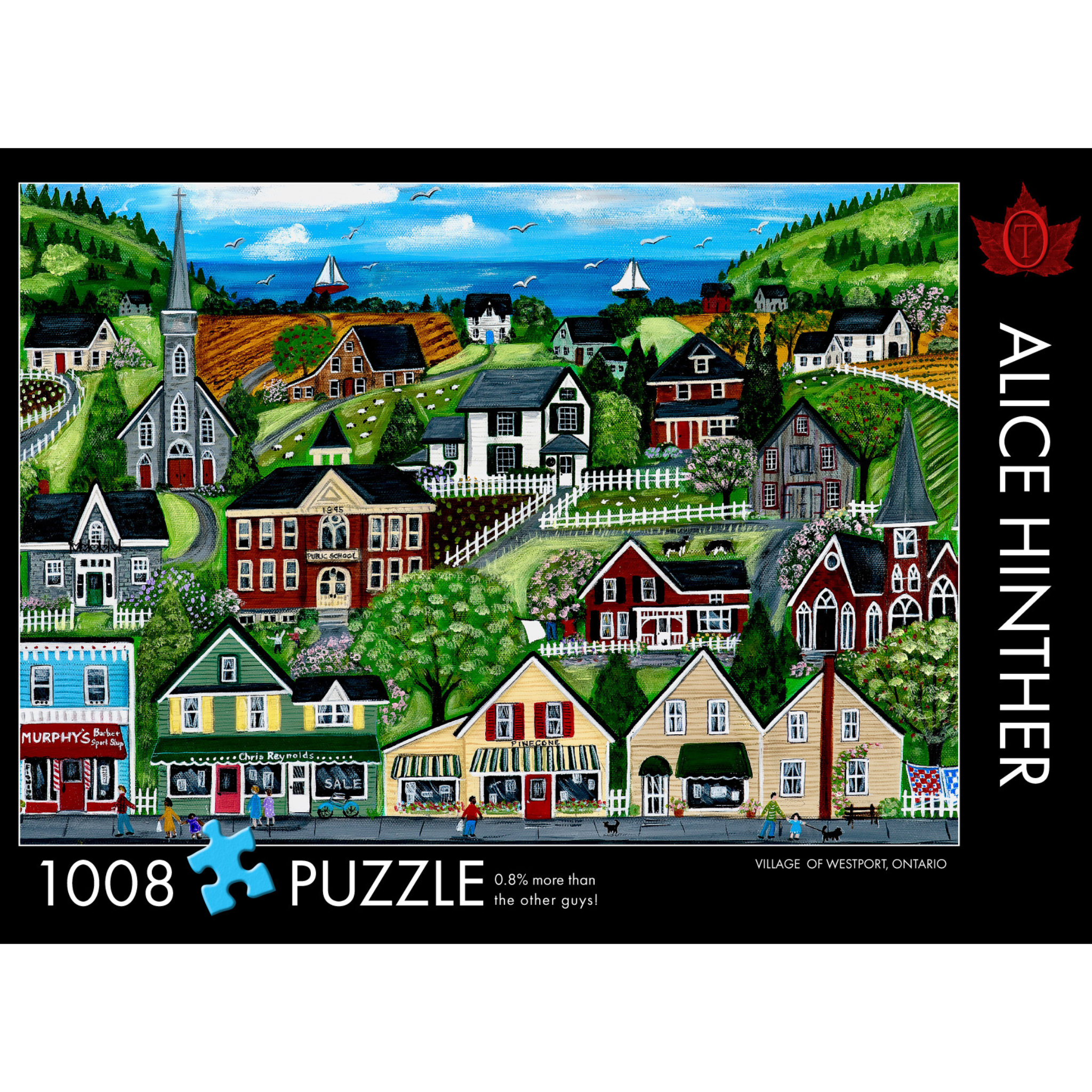 Alice Hinther Puzzle 1000 pièces « Westport » #15-103
