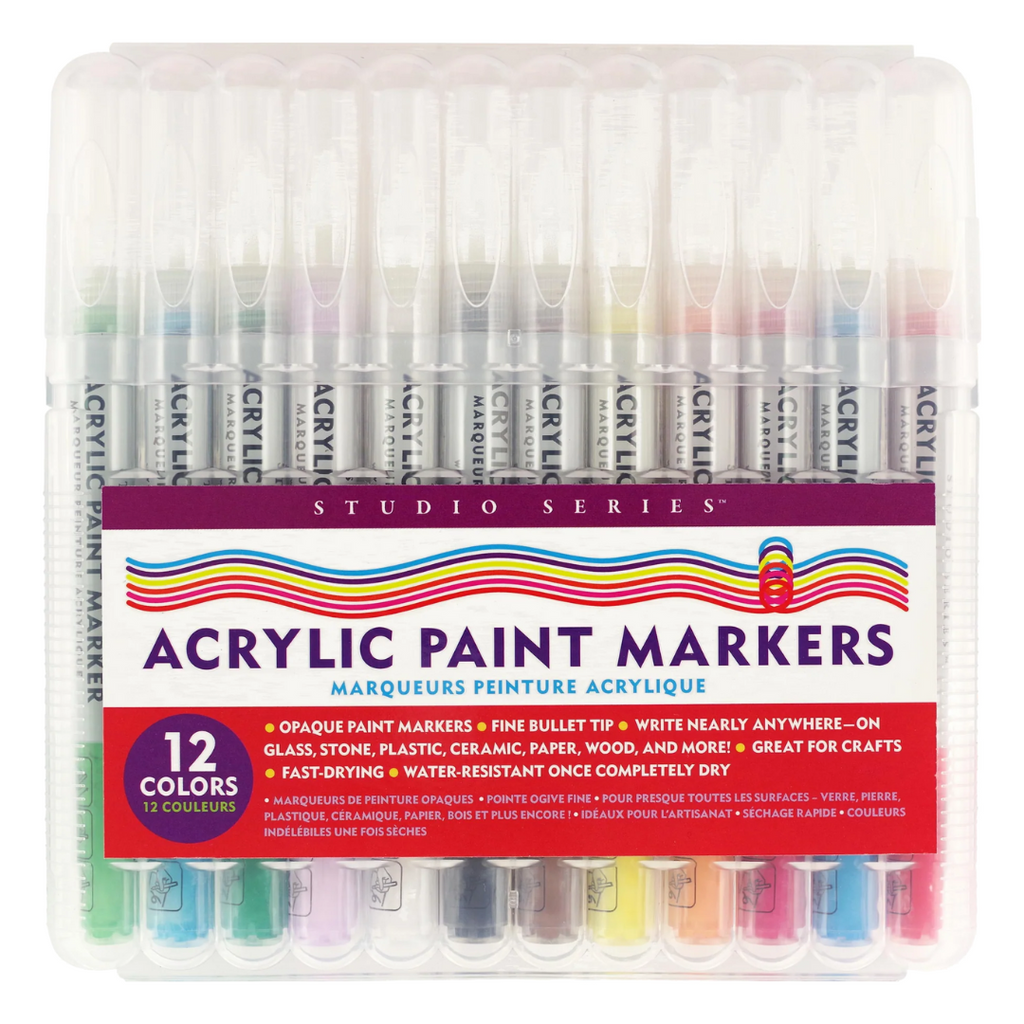 Pen Set | Acrylic Paint Markers - Set of 12 #335142-2