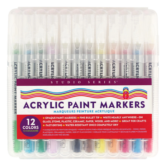 Pen Set | Acrylic Paint Markers - Set of 12 #335142-2