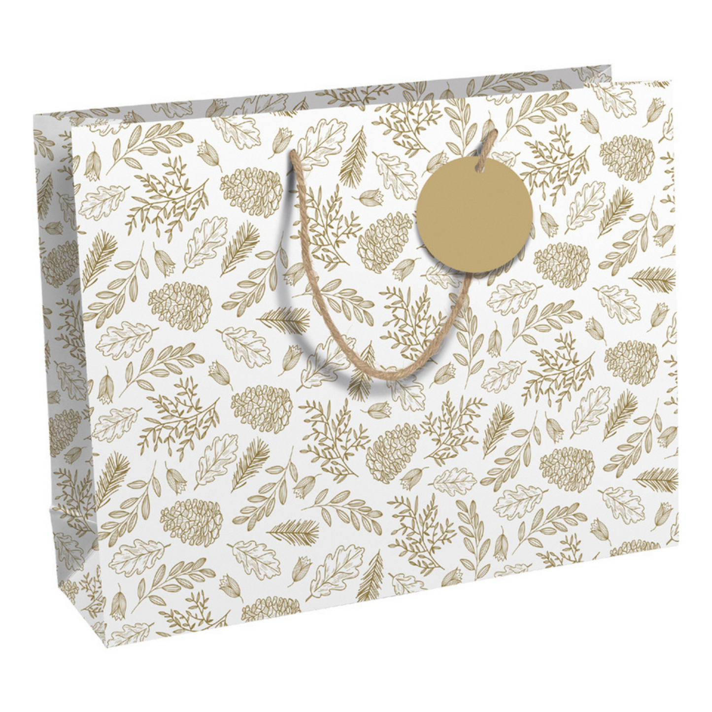 Large Gift Bag | Kraft Botanical #X-34668-6C