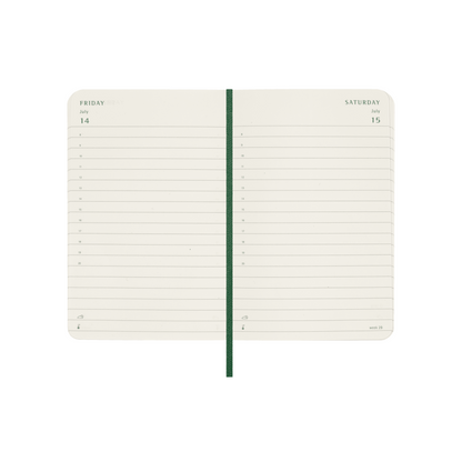 2025 Pocket Planner | DAILY Softcover - GREEN