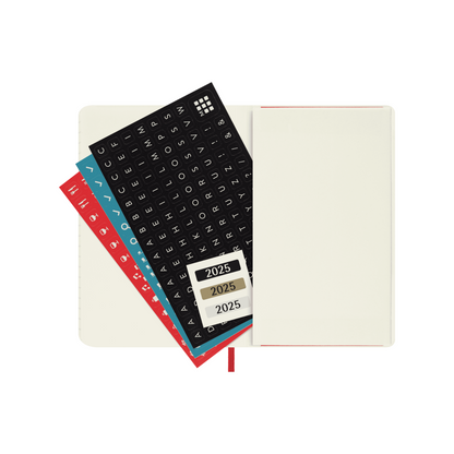 2025 Pocket Planner | DAILY Softcover - RED