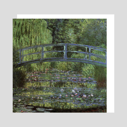 Blank Card | Claude Monet: Waterlily Pond - Green Harmony #411538KZH