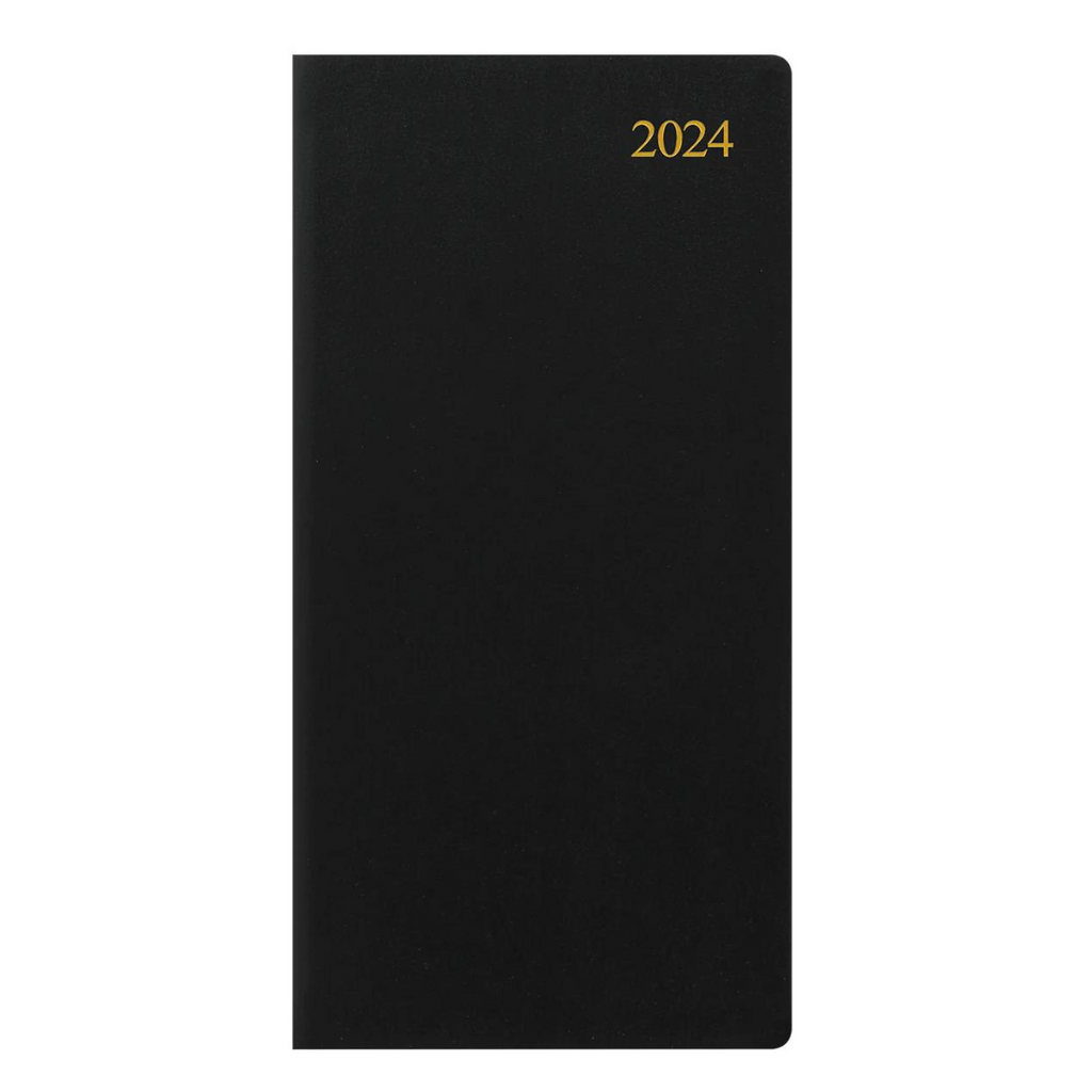 2026  Signature | Week to View Planner (Slim) - BLACK #C38SUBK