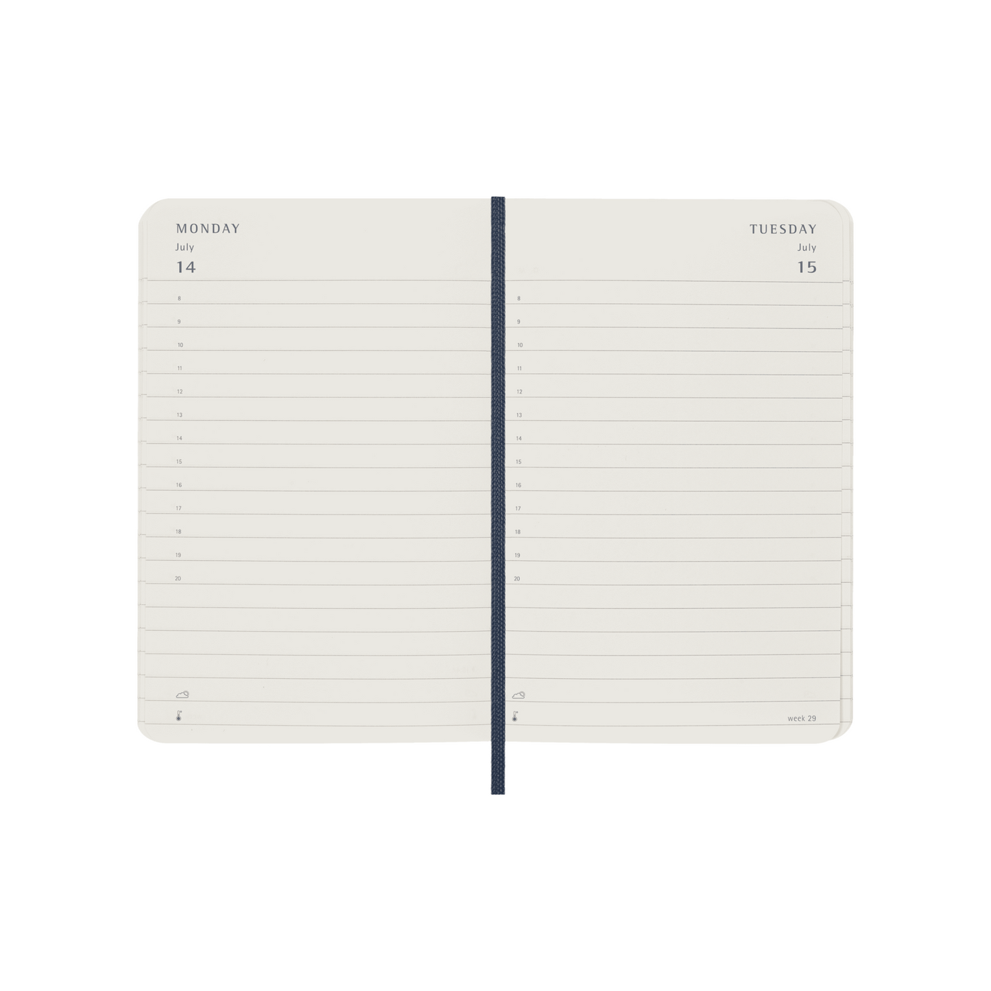 2025 Pocket Planner | DAILY Softcover - BLUE